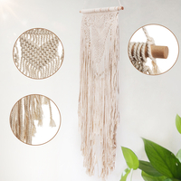 Tenture murale en macramé fait à la main Tapisserie en macramé dart tissé Boho Home Decor