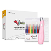 Tenwin 8084 stylo aquarelle aérographe électrique ensemble stylo de dessin dart lavable pour enfants apprenant des