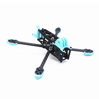 TEOSAW J3/J4/J3 Plus/J4 Plus 3 140mm/4 170mm Carbon Fiber Frame Kit for FPV Racing RC Drone