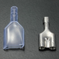 Terminal de connecteur de fil de douille femelle de balle de moto de double de 3.9mm avec la douille