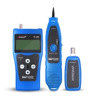 Testeur de câble réseau LCD NF-308 Localisateur de défaut de fil LAN Réseau coacial BNC USB RJ45 RJ11