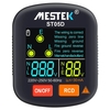 Testeur de prise MESTEK câblage du détecteur électroscope prise électrique écran couleur test de sécurité RCD testeur él