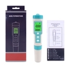 Testeur de qualité de leau C-600 7 en 1 PH/TDS/EC/ORP/salinité/SG/mètre de température pour PH mètre daquarium