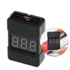Testeur de tension BX100 1-8S Lipo Batterie / Alarme avertisseur de basse tension / Vérificateur de tension Batterie ave