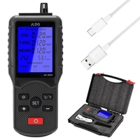 Testeur multifonctionnel de qualité de lair CO2 TVOC mètre dispositif de mesure dhumidité de la température mo