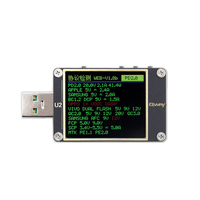 Testeur USB de compteur de courant et de tension U2p QC4 + PD3.0 2.0PPS Dimension de capacité du protocole de charge rap