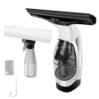 Tevorex Multifunctional Electric Cordless Window Cleaner Machine White Cordless Rechargeable Automatic Portable Glass Cl