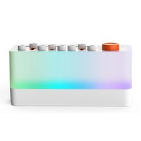 Tevorex Smart Sleep Aid Speaker RGB 12 Colors Night Light With 8 Nature Sounds White Noise Sleep Machine Bluetooth-compa