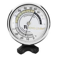 TH123 Thémomètre hygromètre Humidité de la température mètre 0-50 ℃ 0-100% Design de trou arrière