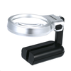TH7006 Loupe de bureau multifonctionnelle loupe à main avec lampe de bureau légère LED Angle réglable pour la lecture