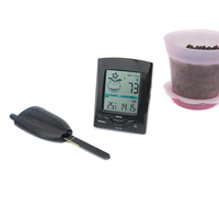Thermomètre de jardin sans fil Hygromètre Détecteur de pot de fleur Moniteur de sol Température du sol Humidimètre