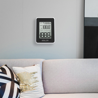 Thermomètre de température extérieure intérieure sans fil numérique à écran LCD
