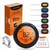 Thermomètre numérique de thermomètre à viande de barbecue de Bluetooth de téléphone intelligent sans fil avec 6 sondes d