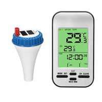 Thermomètre numérique flottant à distance piscine thermomètre de température de leau de spa spa