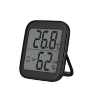 Thermomètre numérique hygromètre jauge murale intérieure précise avec alerte de notification affichage LCD moniteur d&3