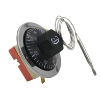 Thermostat AC220V 16A Interrupteur de contrôle de température Capteur pour four électrique 50-300C Cadran Thermocouple s
