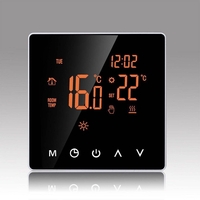 Thermostat de chauffage électrique à écran tactile haute puissance Smart Home sans fonction WIFI