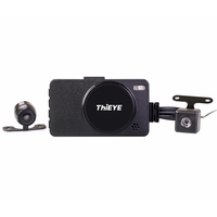 ThiEYE MOTO ONE 1080P Caméra Sport Dvr Auto Caméra Dash Avec Double Objectif Portable Avant Caméscope Arrière Pour Voitu