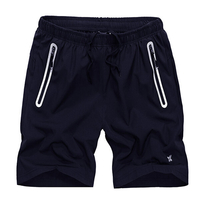 Été Hommes Slim Fit Élastique Drawstring Sports Shorts Pantalon Casual séchage rapide Shorts respirant