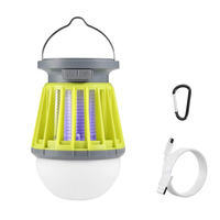 Thorfire solaire tueur de moustiques lanterne IPX6 étanche moustique Zapper 3 Modes Camping lumière USB/solaire charge m