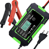 Tianye ™ 12V 6A Batterie Chargeur Réparation dimpulsion automatique LCD Affichage pour acide de voiture de moto Bat