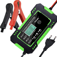 Tianye ™ 12V 6A Batterie Chargeur Réparation dimpulsion automatique LCD Affichage pour acide de voiture de moto Bat