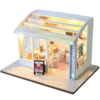 TIANYU DIY Doll House TD36 Manucure Store Creative Modern Shop Handmade Doll House With Furniture