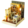 TIANYU DIY Doll House TW37 Collection de couleurs dencre de Qingdai Creative Antiquity Scene Handmade Small House