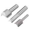 Tideway Fraise à tronçonner double tranchant droit,  1/4 1/2 pouce