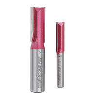 Tideway Manche de toupie allongé,  1/2 po,  droit,  double tranchant,  fraise de gravure