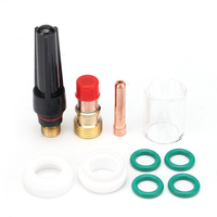 TIG accessoires de pistolet de soudage 2.4MM couvercle en verre de buse pour WP-17/18/26 3/32