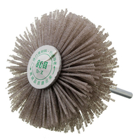Tige 6mm 80 grains roue brosse meule abrasive bois de polissage
