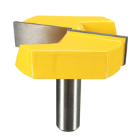 Tige de 1/2 pouce de diamètre 2-1 / 4 pouces de diamètre de routeur de nettoyage de fond fraise de travail du bois