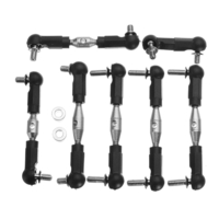 Tige de direction pour voiture en alliage daluminium pour Rc 1/10 HPI SPORT 3 FLUX