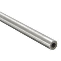 Tige de tube capillaire en acier inoxydable Tube 304,  4 mm x 2 mm x 250 mm