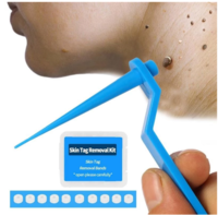 Étiquette de peau tuer la peau dissolvant de verrue taupe Micro Bande Kit de retrait détiquette de peau adulte soin
