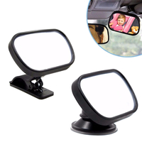 Tirol Mini Réglable Pare-Soleil / Pare-Brise Voiture Bébé Vue Miroir De Voiture Arrière Bébé Sécurité Convex Miroir
