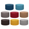 Tissu canapé tabouret housse paresseux canapé repose-pieds reste rembourré siège maison chambre meubles