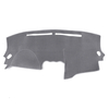 Tissu gris de tapis de tableau de bord de couverture de tableau de bord pour Nissan Altima 2007-12 main gauche