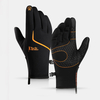 Tissu de plongée unisexe écran tactile déquitation escalade ski chaud Plus gants à glissière en velours