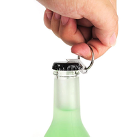 Titanium Alloy Creative Mini Opener en acier inoxydable multifonctions porte-clé en plein air EDC Gadget