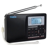 TIVDIO V-111 MW / FM / SW Radio stéréo 9KHz monde Bande Radio Tuning numérique LCD Affichage Radio extérieure