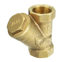 TMOK 1/2 "3/4" 1 "Type Y en laiton Filtre à eau G fil femelle Coupleur Connecteur