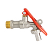 TMOK 1/2 "robinet extérieur jardin Bibcock robinet en laiton robinet deau pour les connecteurs deau de jardin