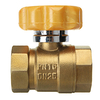 TMOK DN20 DN25 DN32 magnétiques anti-vol robinets à tournant sphérique en laiton avec la valve principale pour lin