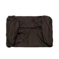 Toile imperméable de tondeuse de zéro de tour de tissu de polyester noir de 81x44x47.5 pouces