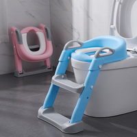 Toilette enfant en bas âge Soft siège de formation de pot de chaise avec escabeau échelle intensifier la formation petit