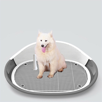 Toilette dentraînement pour chien,  clôture de pot pour chien,  plateau de toilette pour chien chiot,  porte-tapis pou