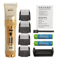 Tondeuse à cheveux électrique hommes rasoir barber tondeuse machine de découpe kit sans fil