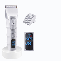 Tondeuse à cheveux électrique Kit de toilettage tondeuse sans fil / cordon silencieux coupe-rasoir pour hommes